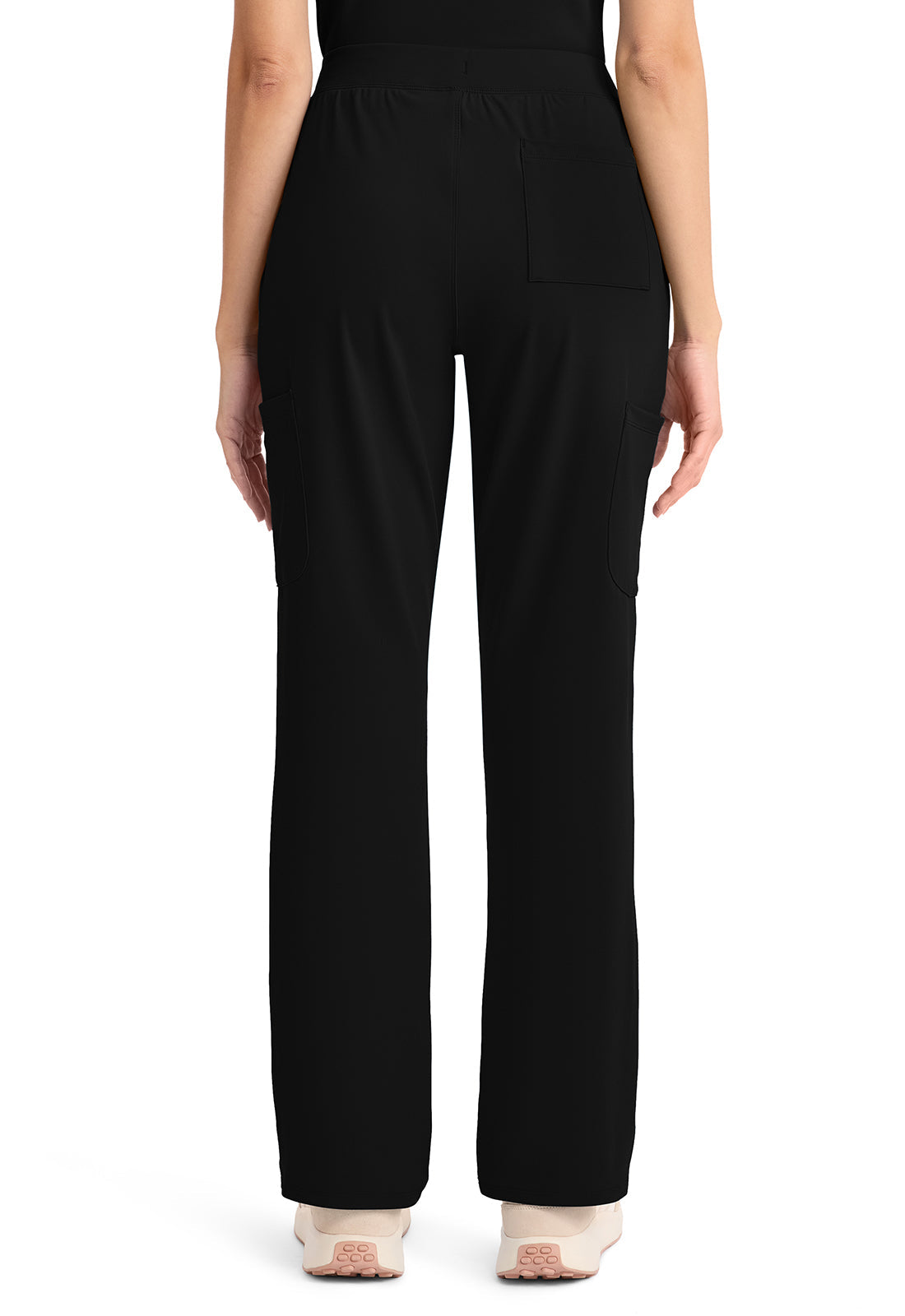 Achieve CK096 Women's 5 Pocket Straight Leg Pant Black