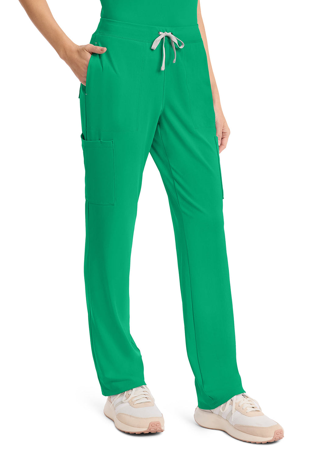 Achieve CK096 Women's 5 Pocket Straight Leg Pant Green Apple