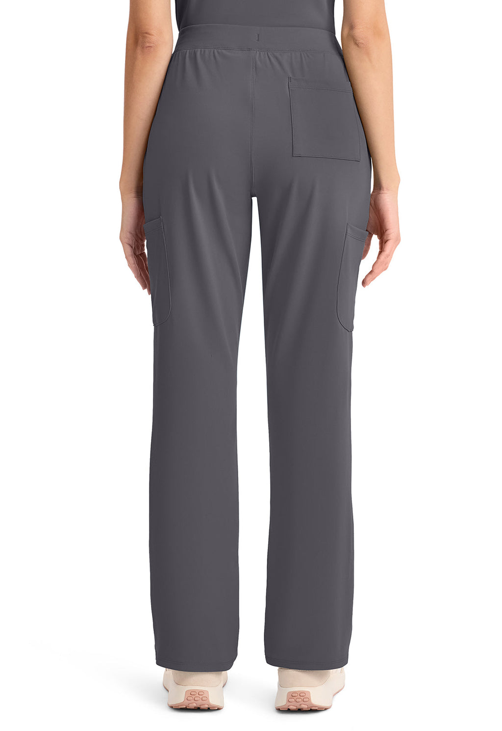 Achieve CK096 Women's 5 Pocket Straight Leg Pant Pewter