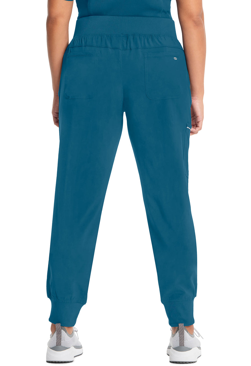 Infinity CK110A Women's Mid Rise Scrub Joggers Caribbean Blue