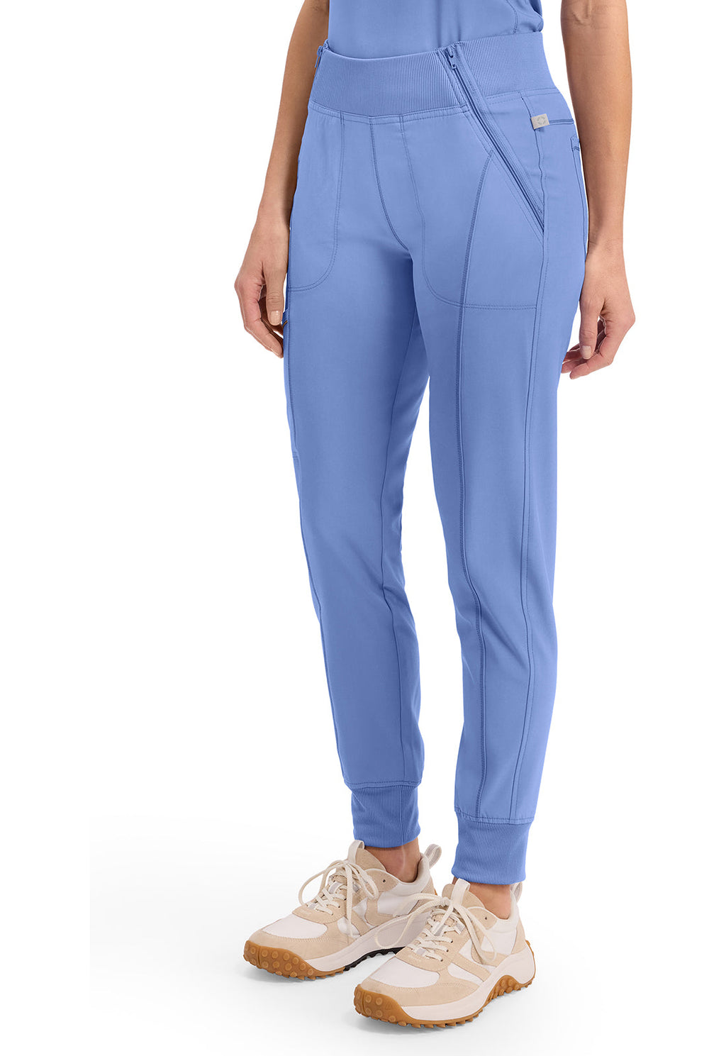 Infinity CK110A Women's Mid Rise Scrub Joggers Ciel
