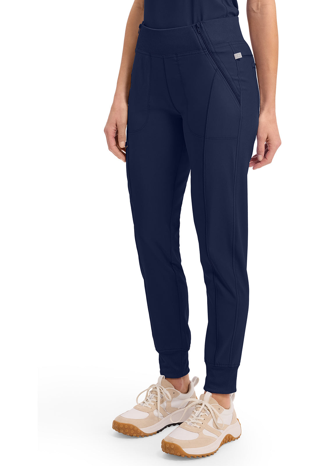 Infinity CK110A Women's Mid Rise Scrub Joggers Navy