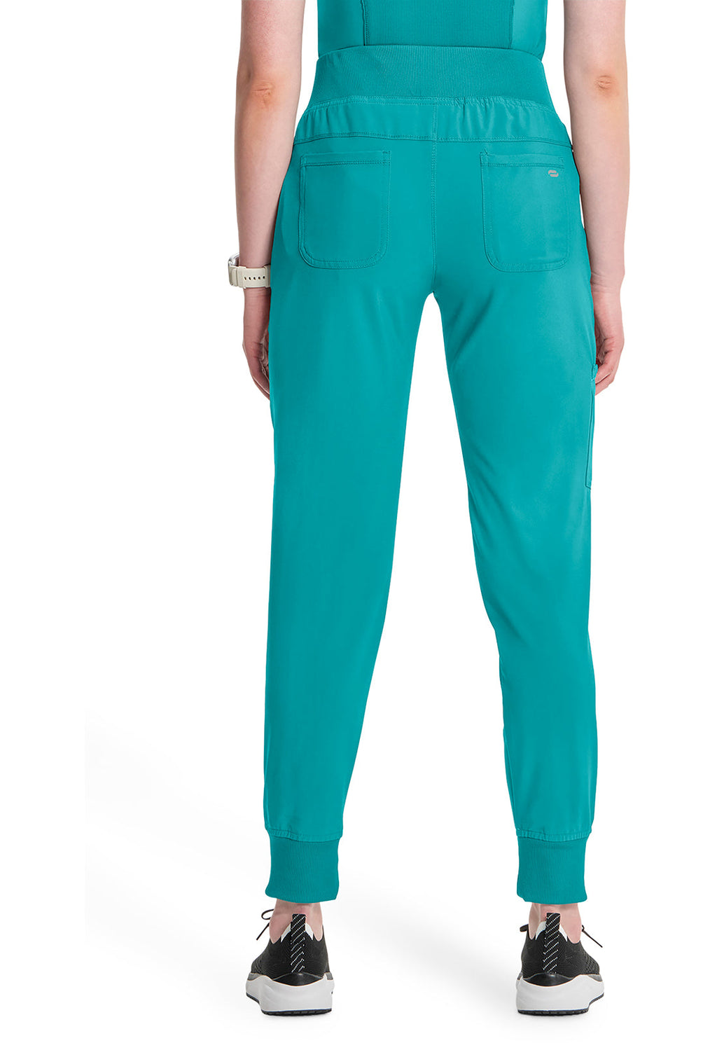 Infinity CK110A Women's Mid Rise Scrub Joggers Teal Blue