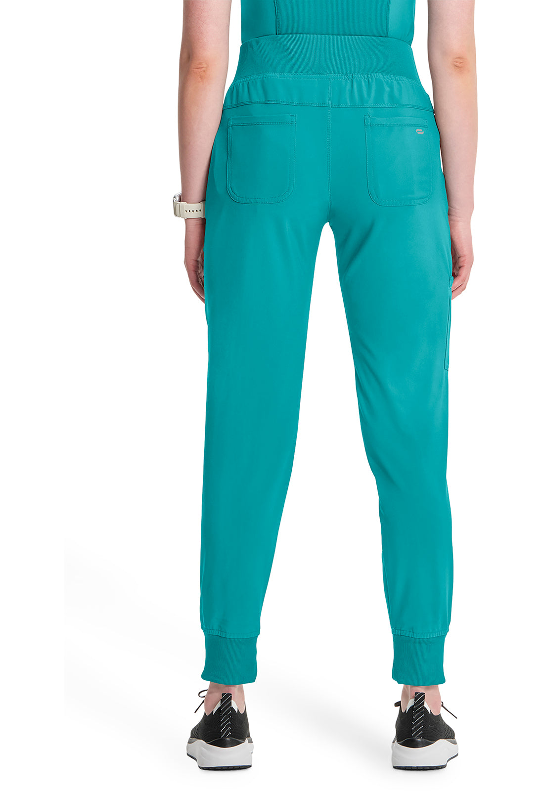 Infinity CK110A Women's Mid Rise Scrub Joggers Teal Blue