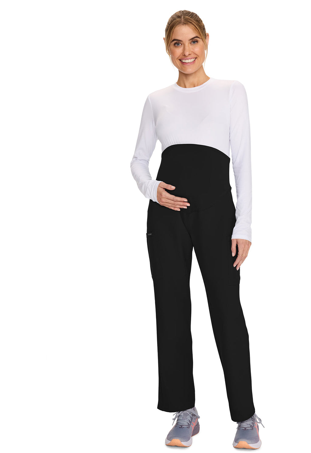 Originals Ultra CK118A Maternity Slim Leg Pants Black