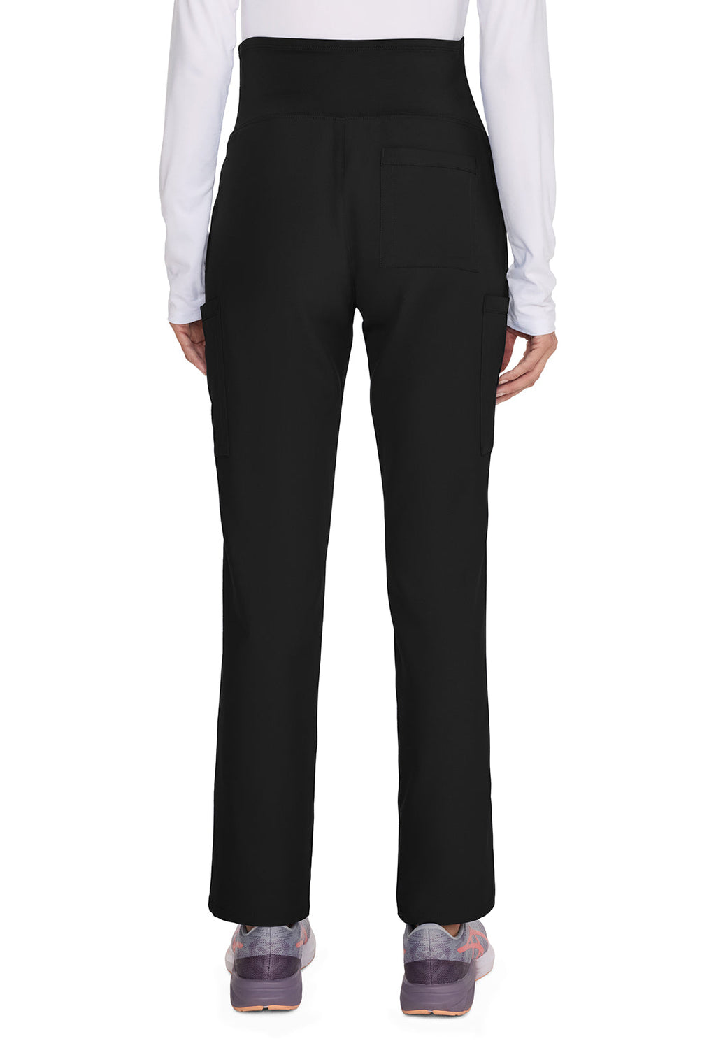 Workwear Originals Ultra CK118A Women's Maternity Straight leg Scrub Pants Black