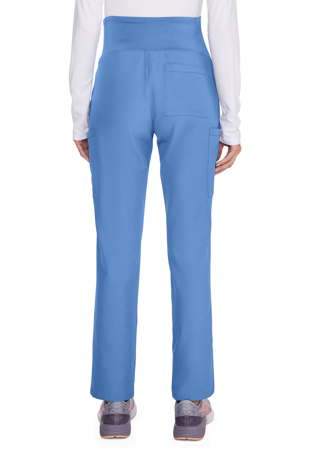 Workwear Originals Ultra CK118A Women's Maternity Straight leg Scrub Pants Ciel Blue