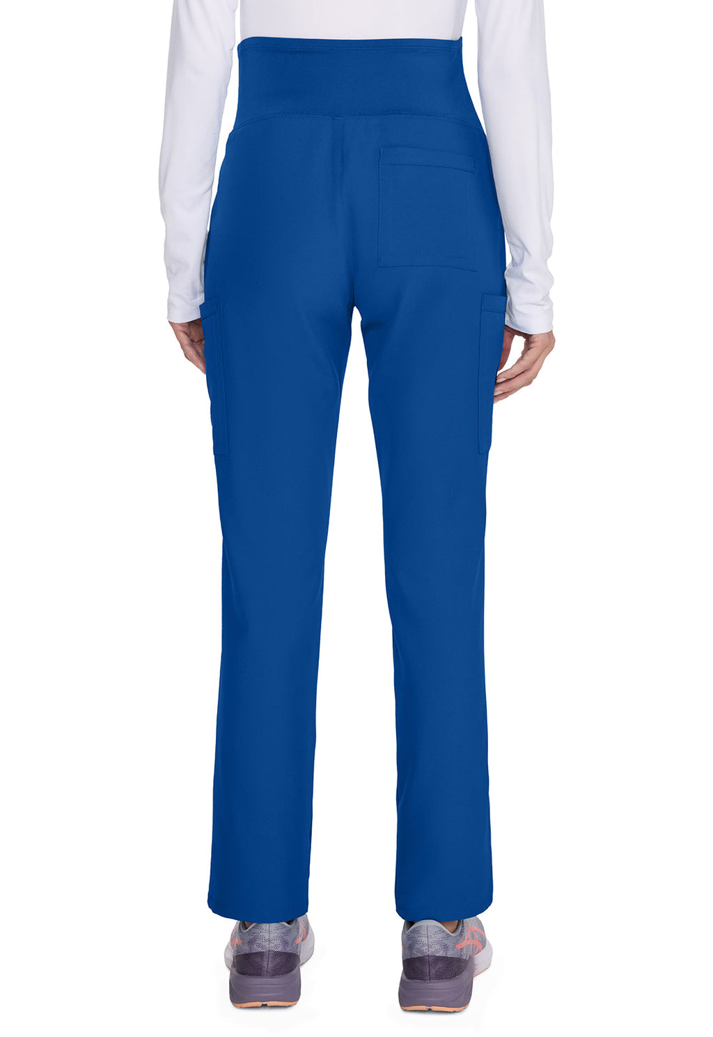 Workwear Originals Ultra CK118A Women's Maternity Straight leg Scrub Pants Galaxy Blue