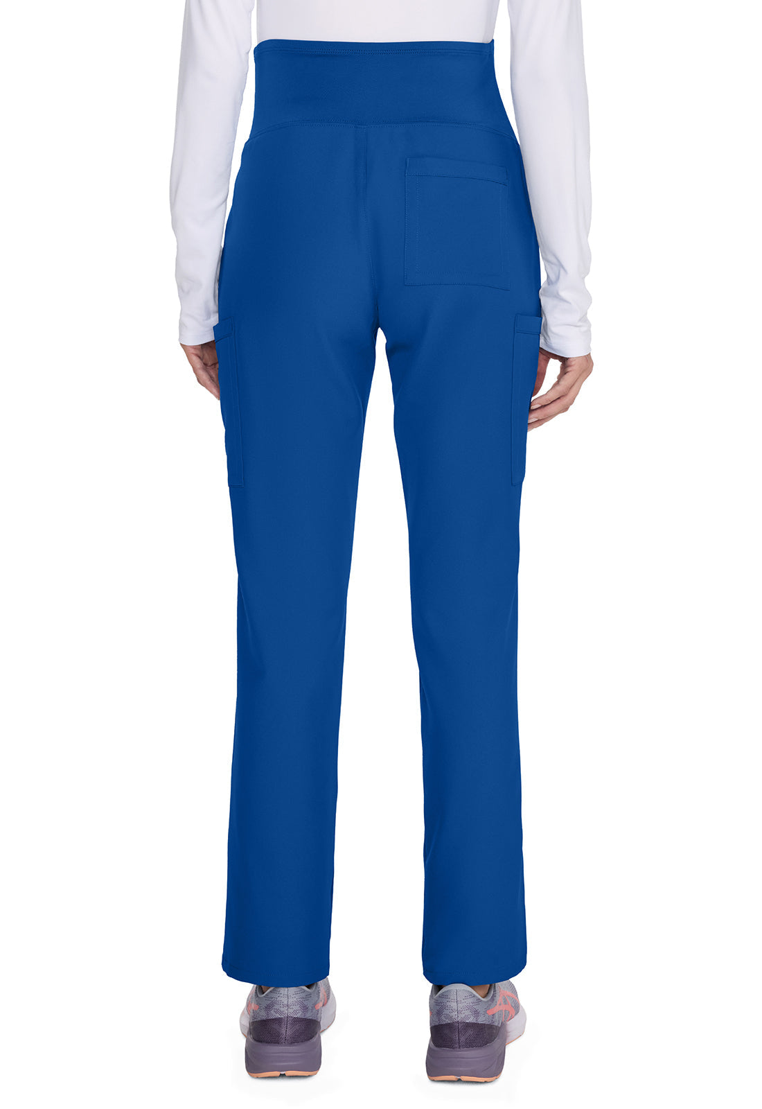 Workwear Originals Ultra CK118A Women's Maternity Straight leg Scrub Pants Galaxy Blue