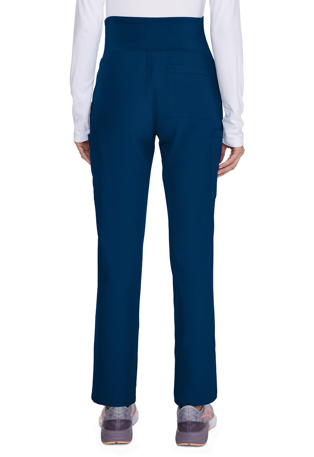 Workwear Originals Ultra CK118A Women's Maternity Straight leg Scrub Pants Navy