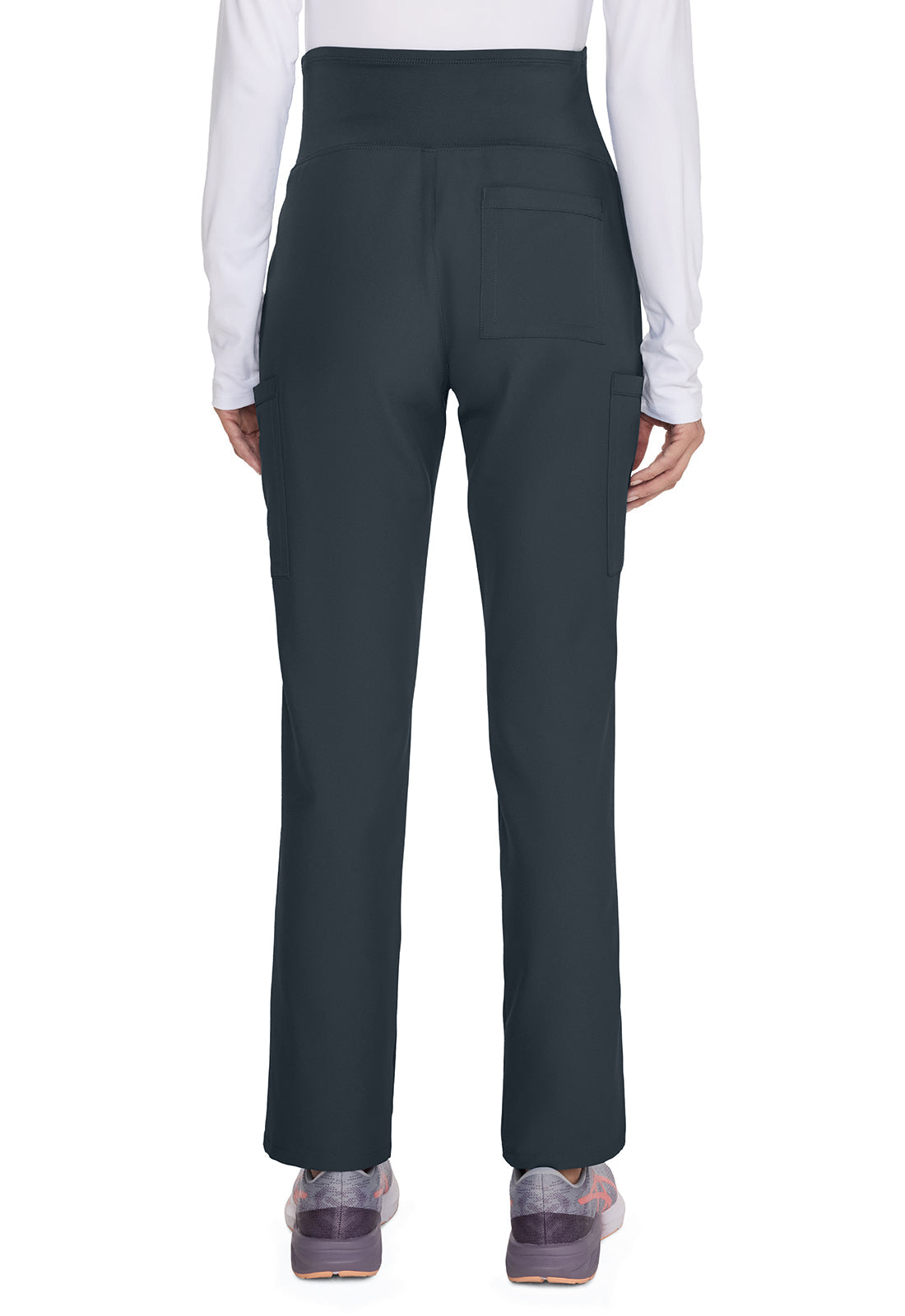 Workwear Originals Ultra CK118A Women's Maternity Straight leg Scrub Pants Pewter