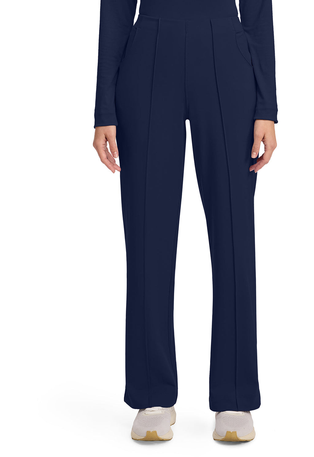 Achieve CK162 Women's 3-Pocket Wide Leg Pants Navy