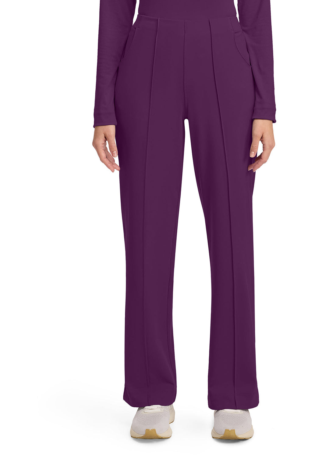 Achieve CK162 Women's 3-Pocket Wide Leg Pants Wild Mulberry