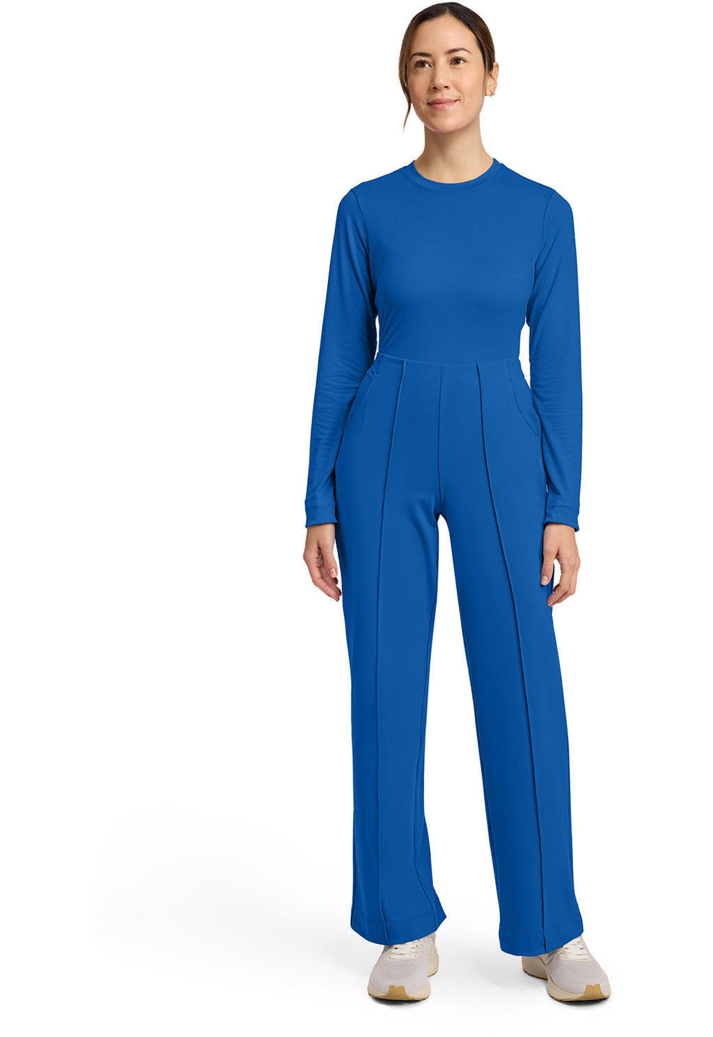 Achieve CK162 Women's 3-Pocket Wide Leg Pants Royal