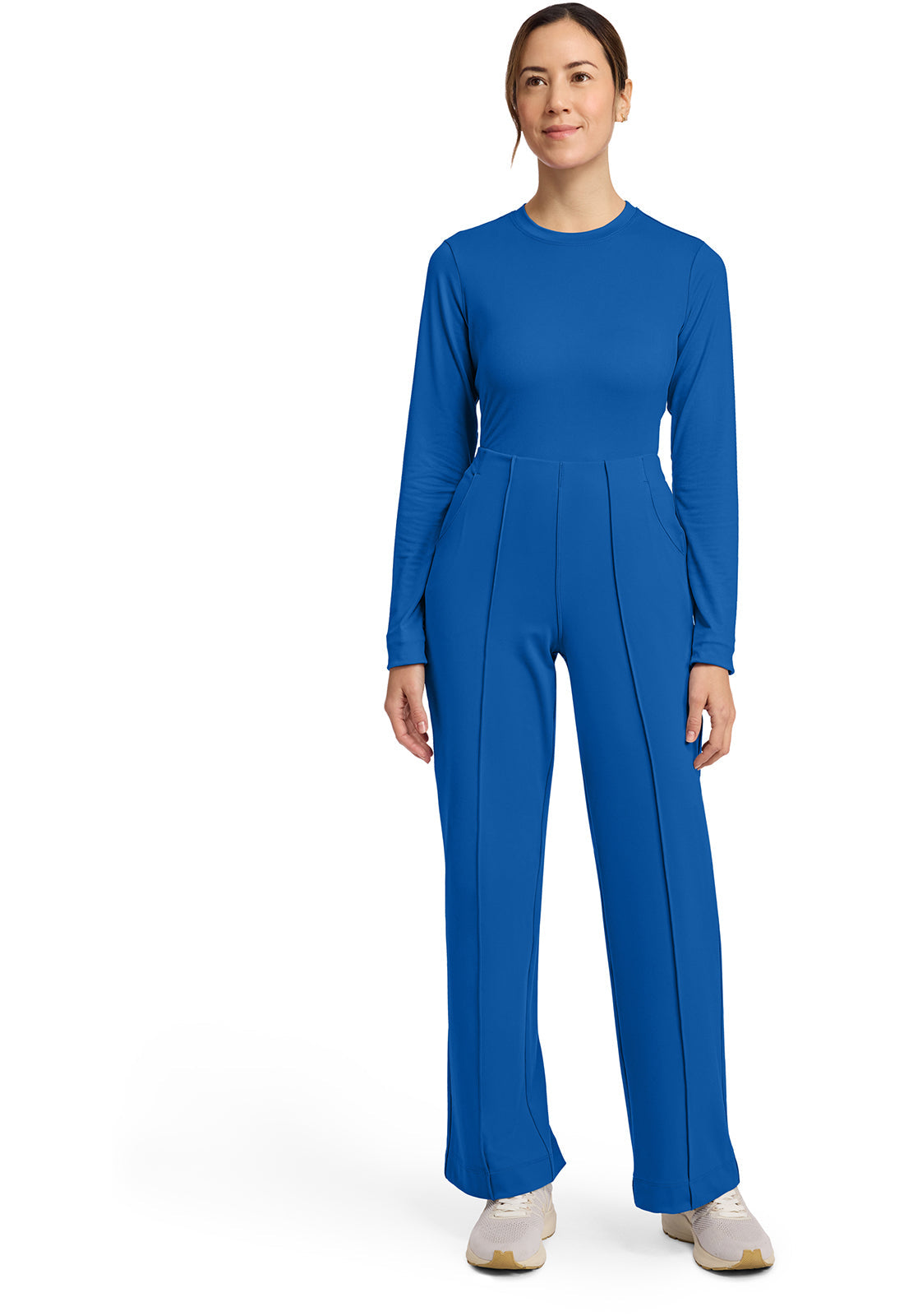 Achieve CK162 Women's 3-Pocket Wide Leg Pants Royal