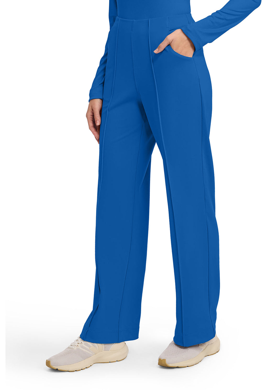 Achieve CK162 Women's 3-Pocket Wide Leg Pants Royal