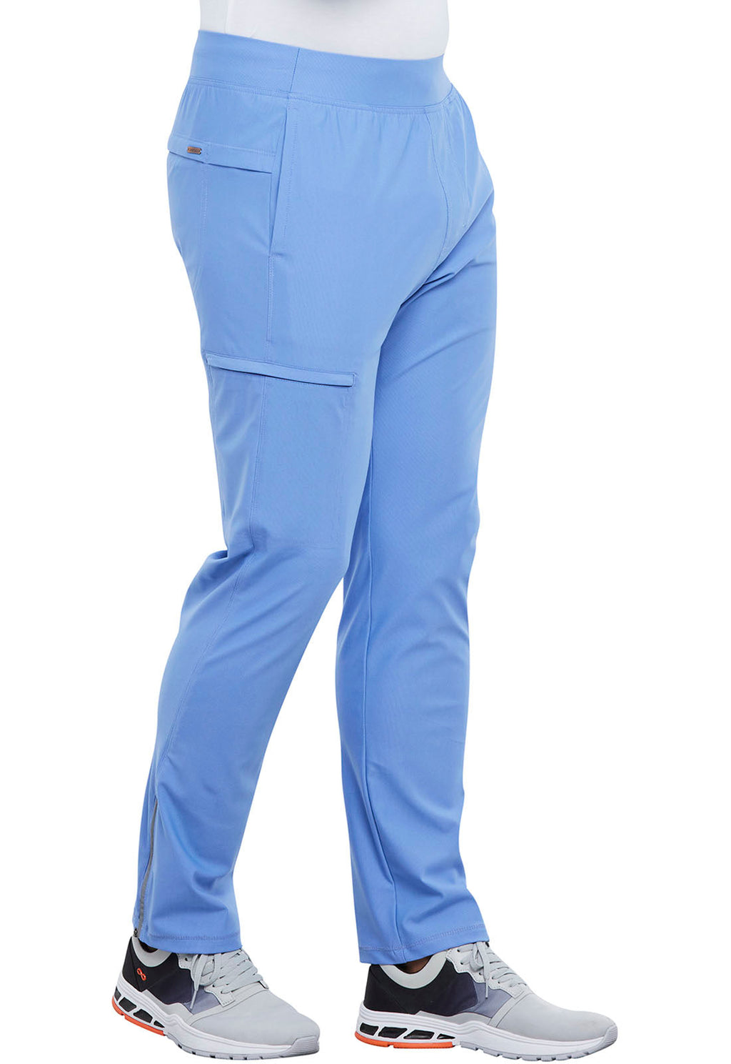 Form CK185 Men's Tapered Leg Pull-on Scrub Pants Ciel Blue