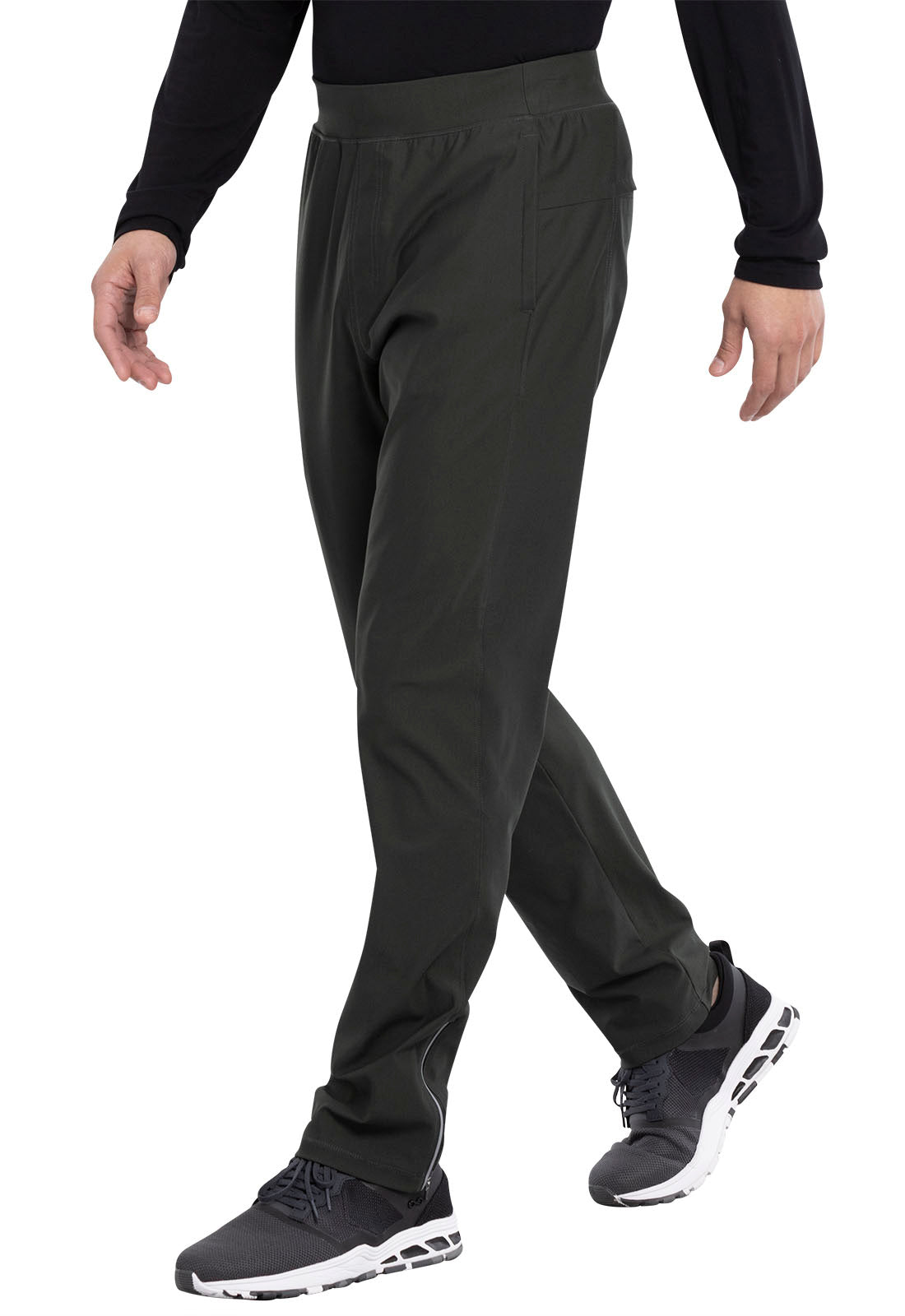 Form CK185 Men's Tapered Leg Pull-on Scrub Pants Olive Branch