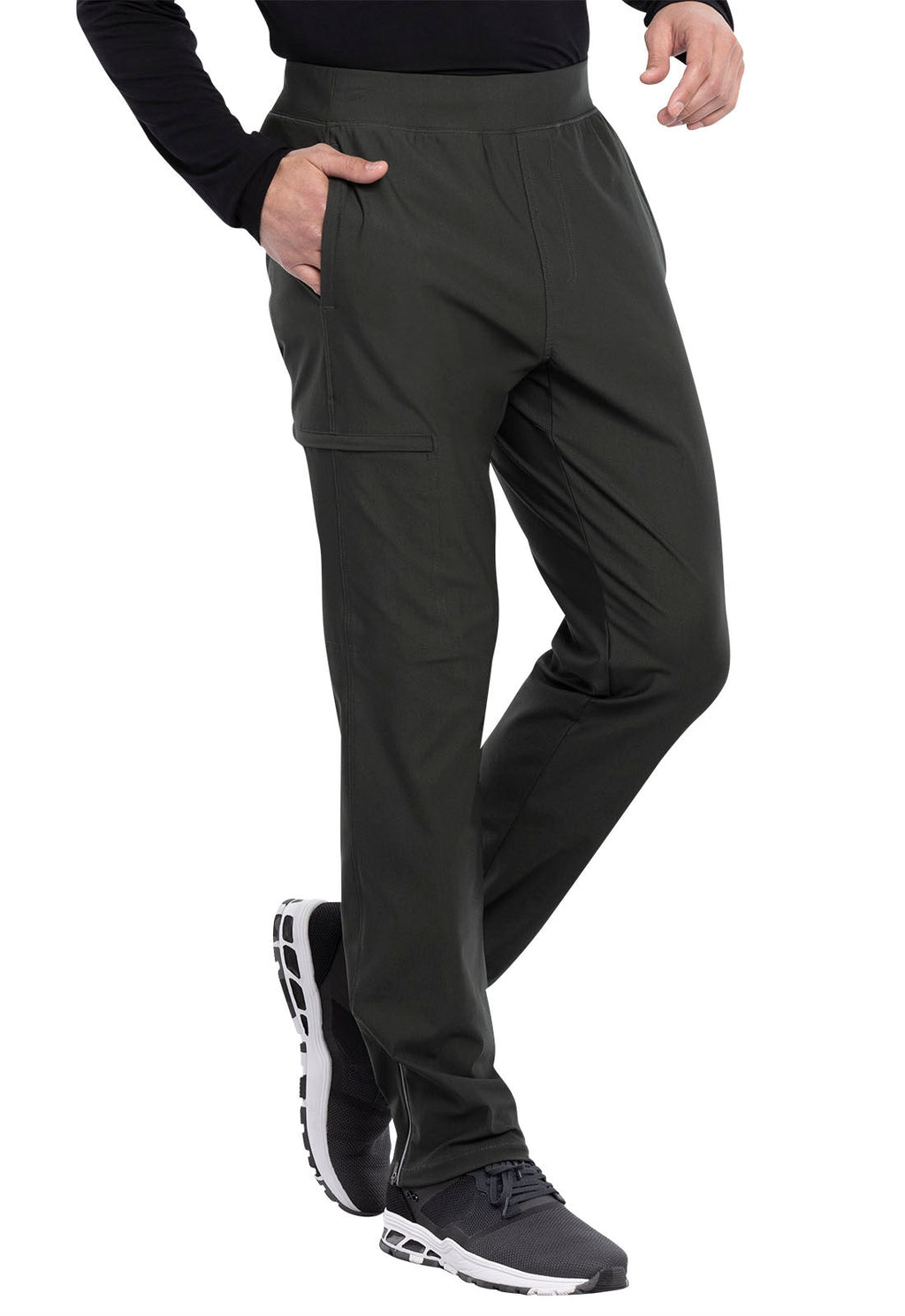 Form CK185 Men's Tapered Leg Pull-on Scrub Pants Olive Branch