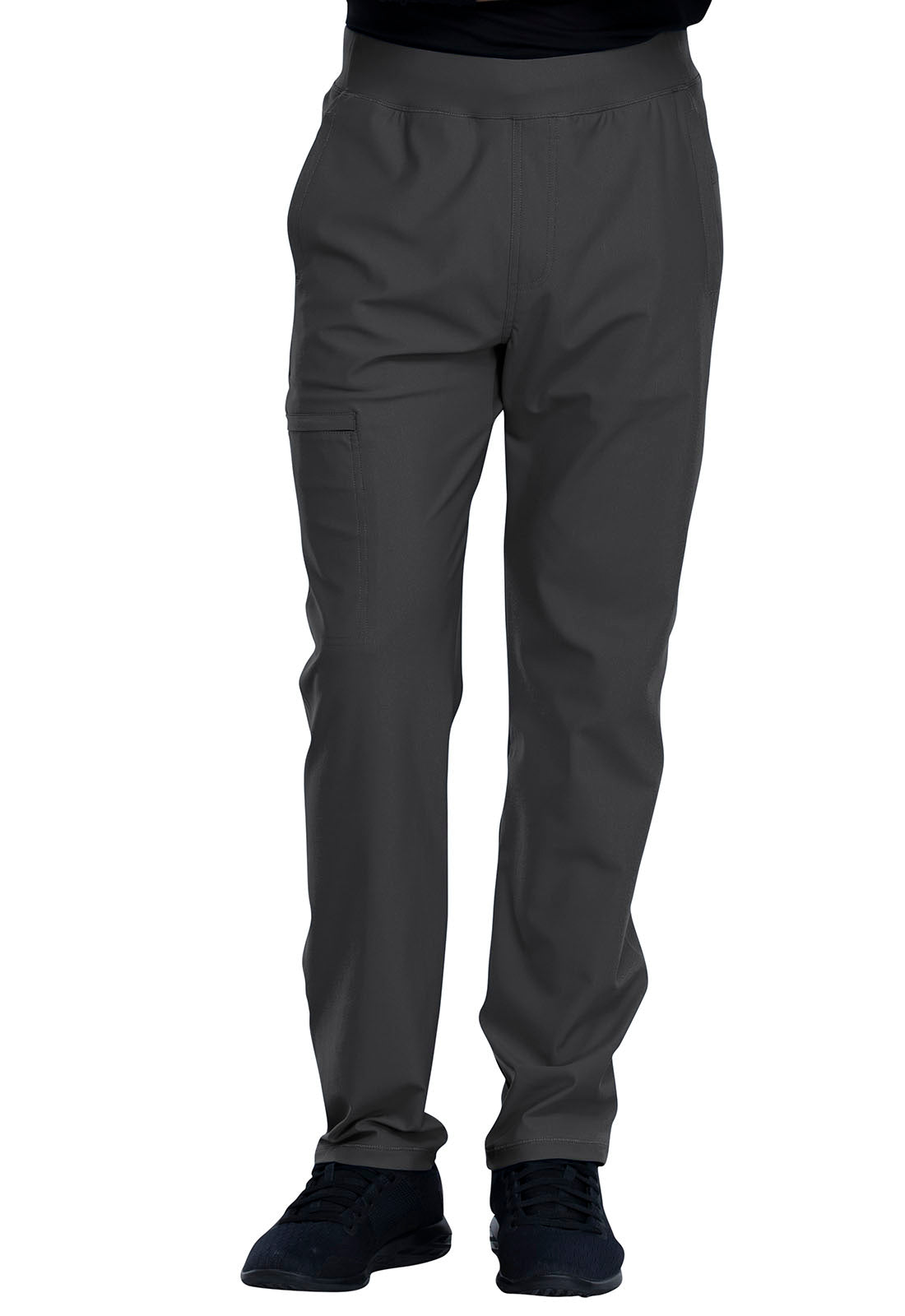 Form CK185 Men's Tapered Leg Pull-on Scrub Pants Pewter