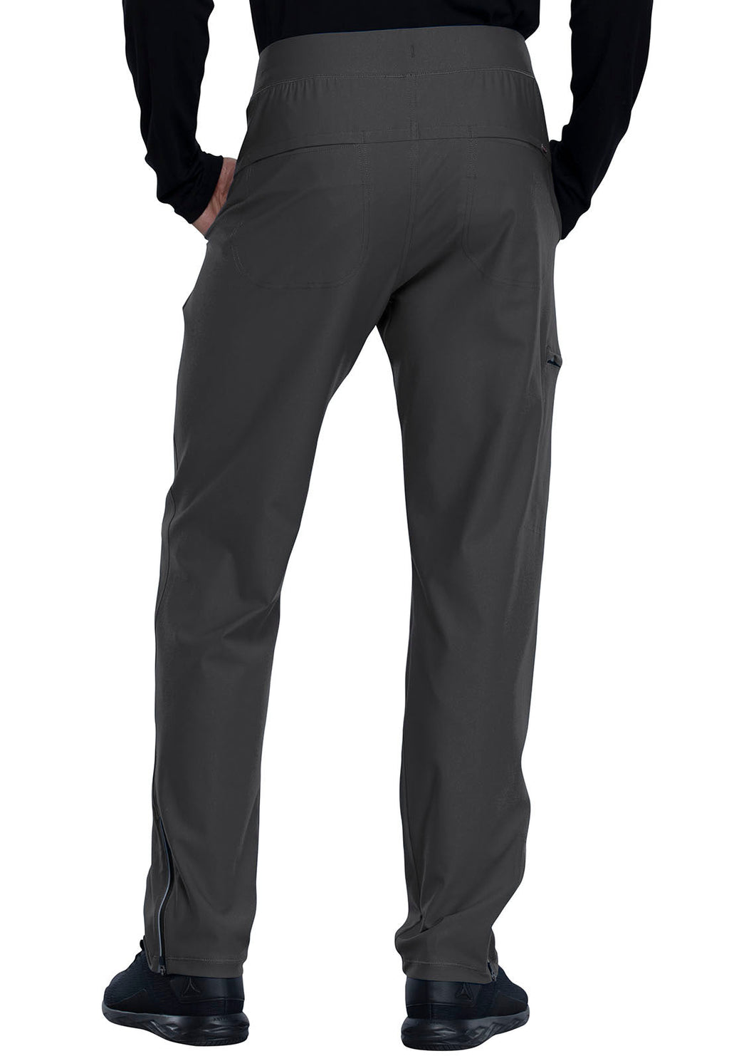 Form CK185 Men's Tapered Leg Pull-on Scrub Pants Pewter