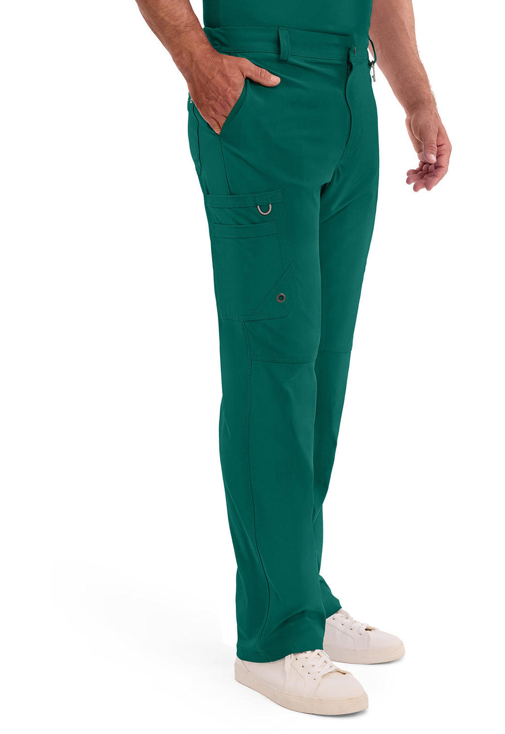 Infinity CK200A Men's Fly Front Scrub Pants Hunter Green