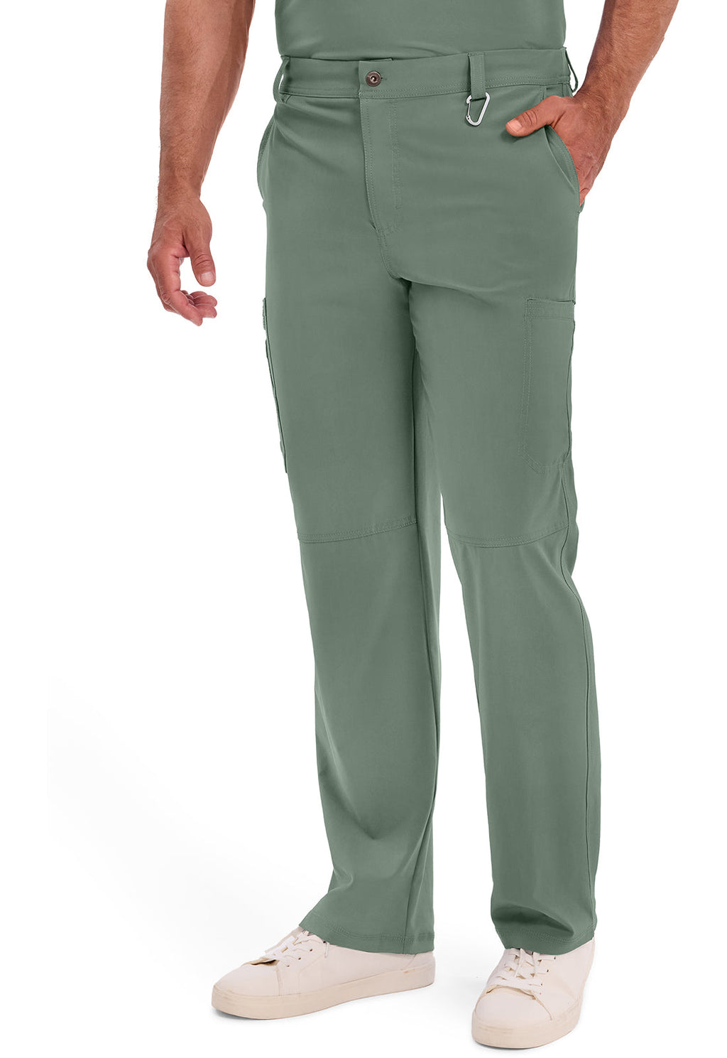 Infinity CK200A Men's Fly Front Scrub Pants Olive