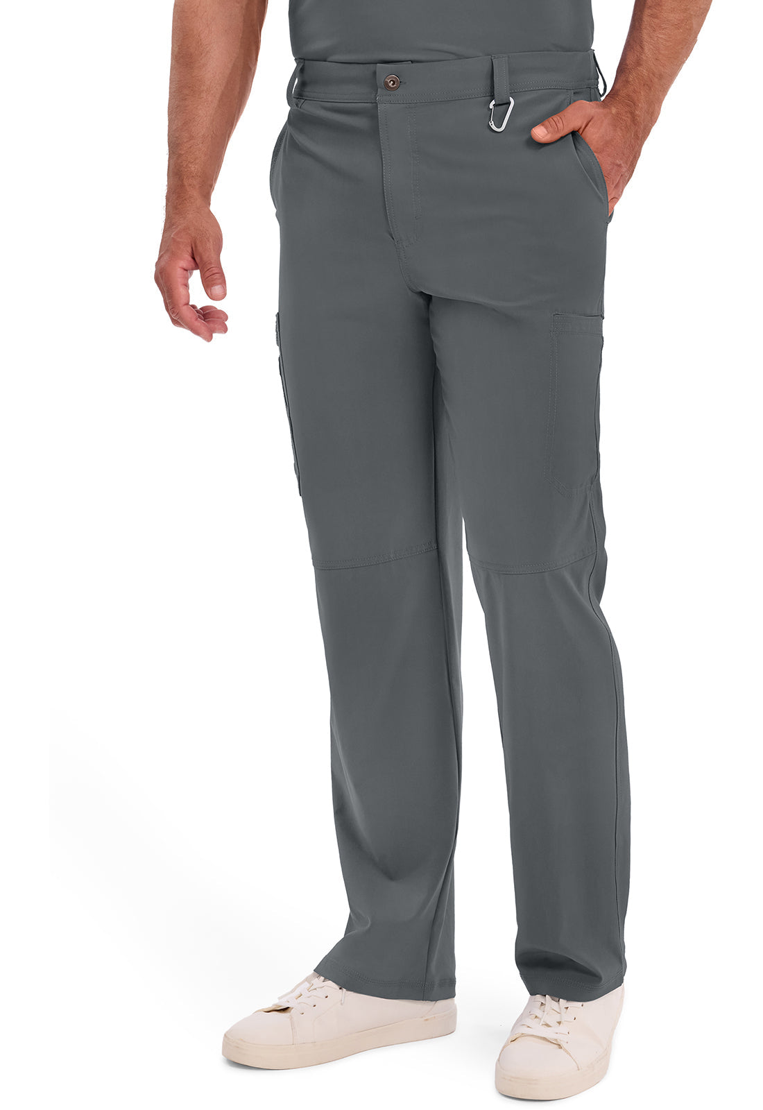 Infinity CK200A Men's Fly Front Scrub Pants Pewter