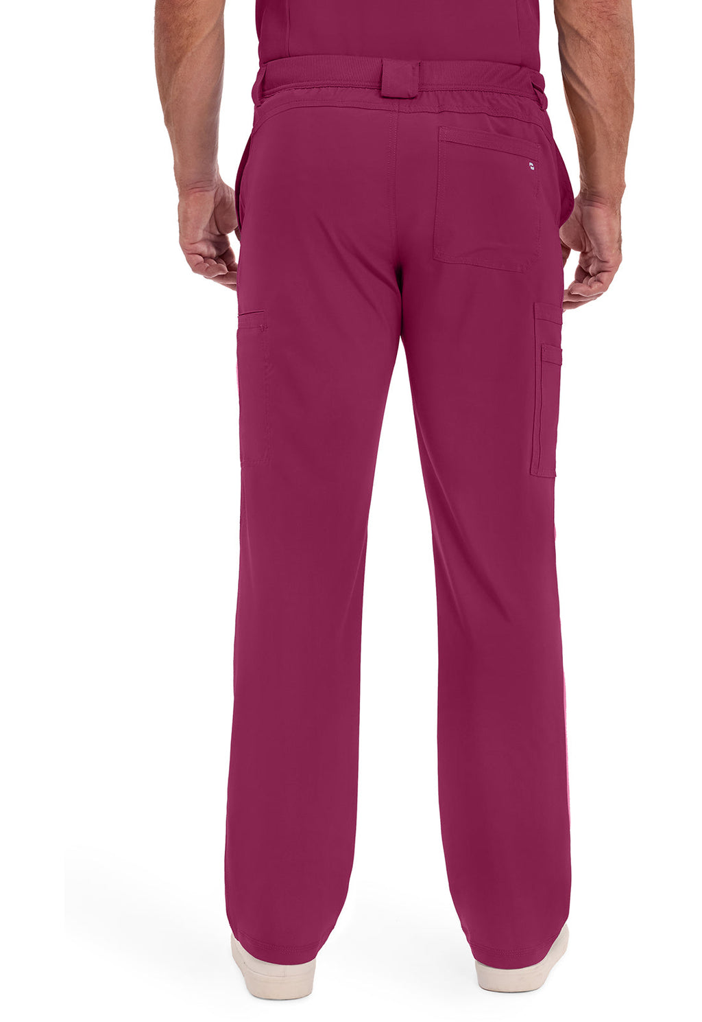 Infinity CK200A Men's Fly Front Scrub Pants Wine