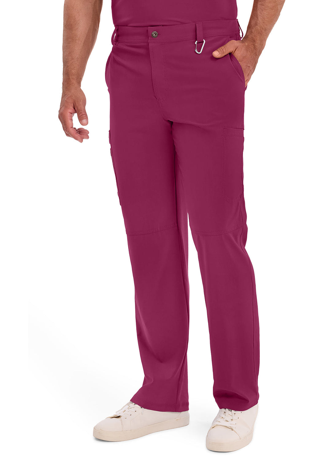 Infinity CK200A Men's Fly Front Scrub Pants Wine
