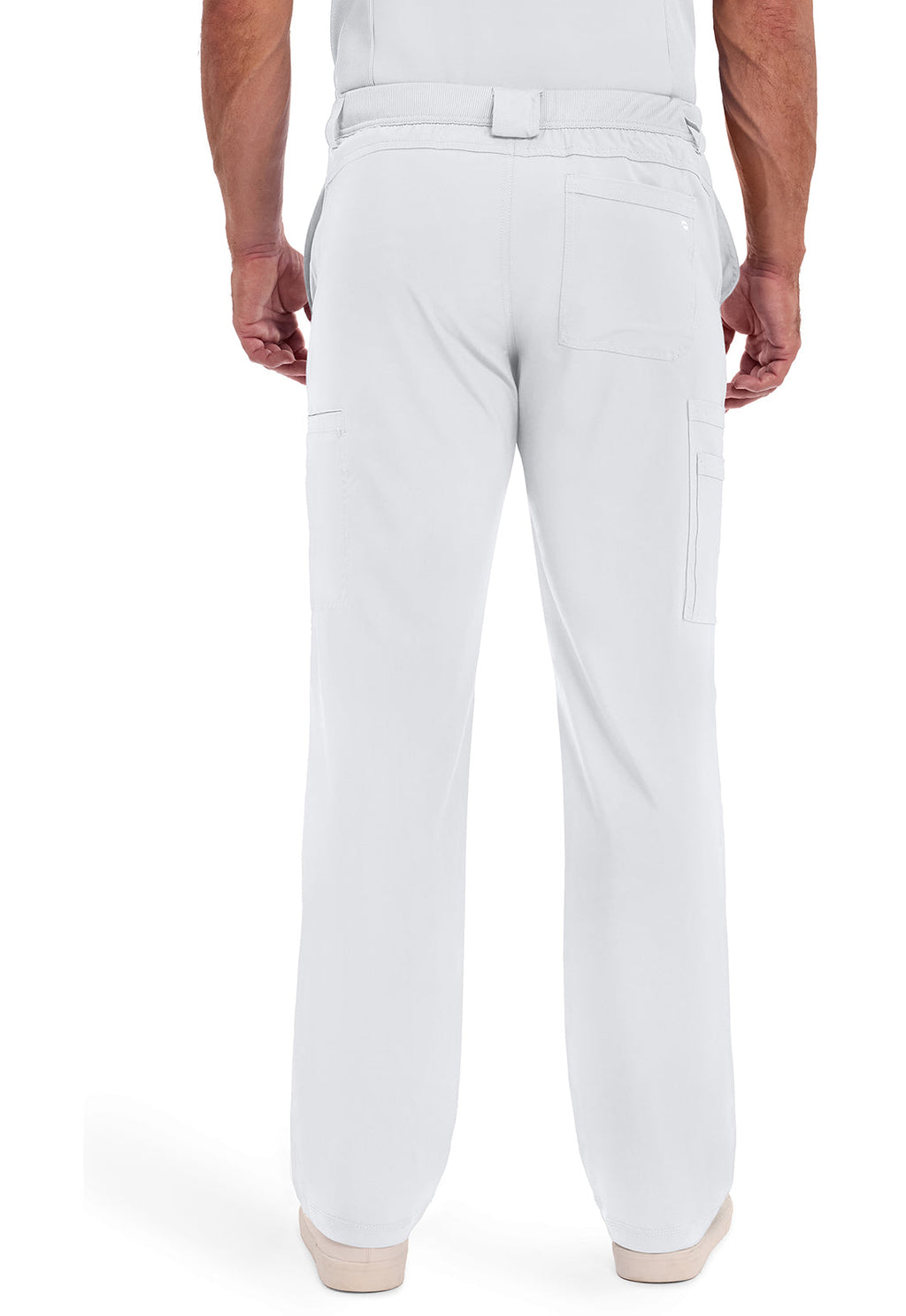 Infinity CK200A Men's Fly Front Scrub Pants White