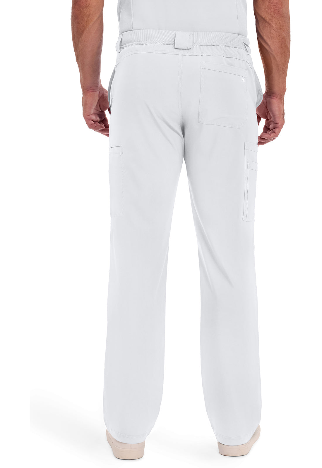 Infinity CK200A Men's Fly Front Scrub Pants White
