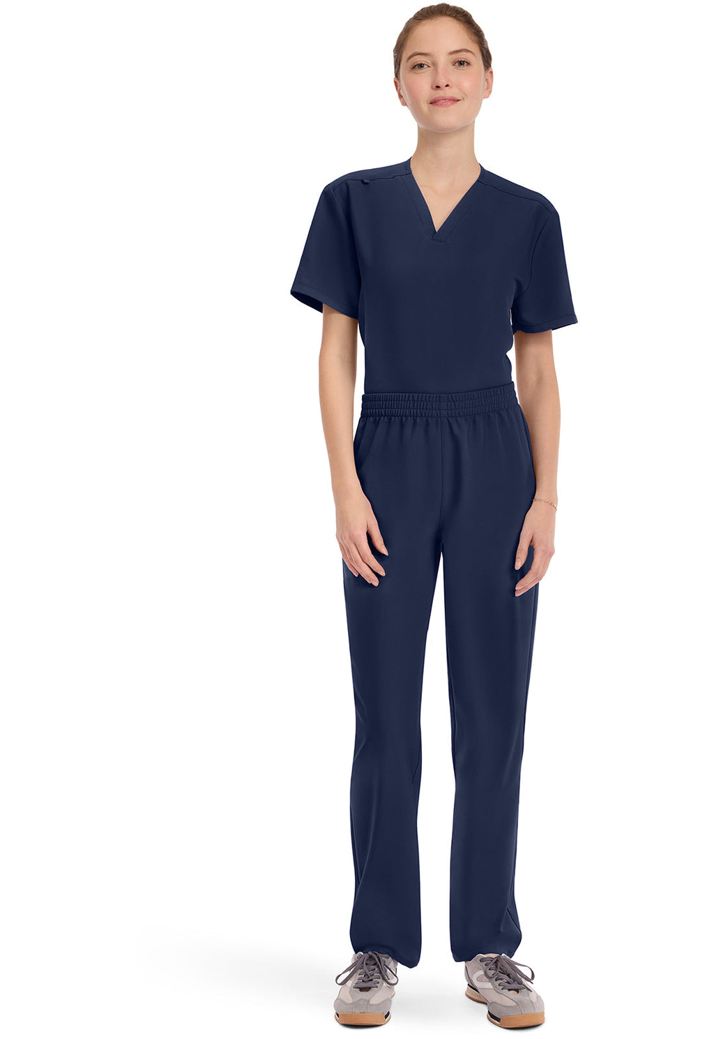 Workwear Originals Ultra CK269A Unisex Straight Leg No Pocket Scrub Pants Navy