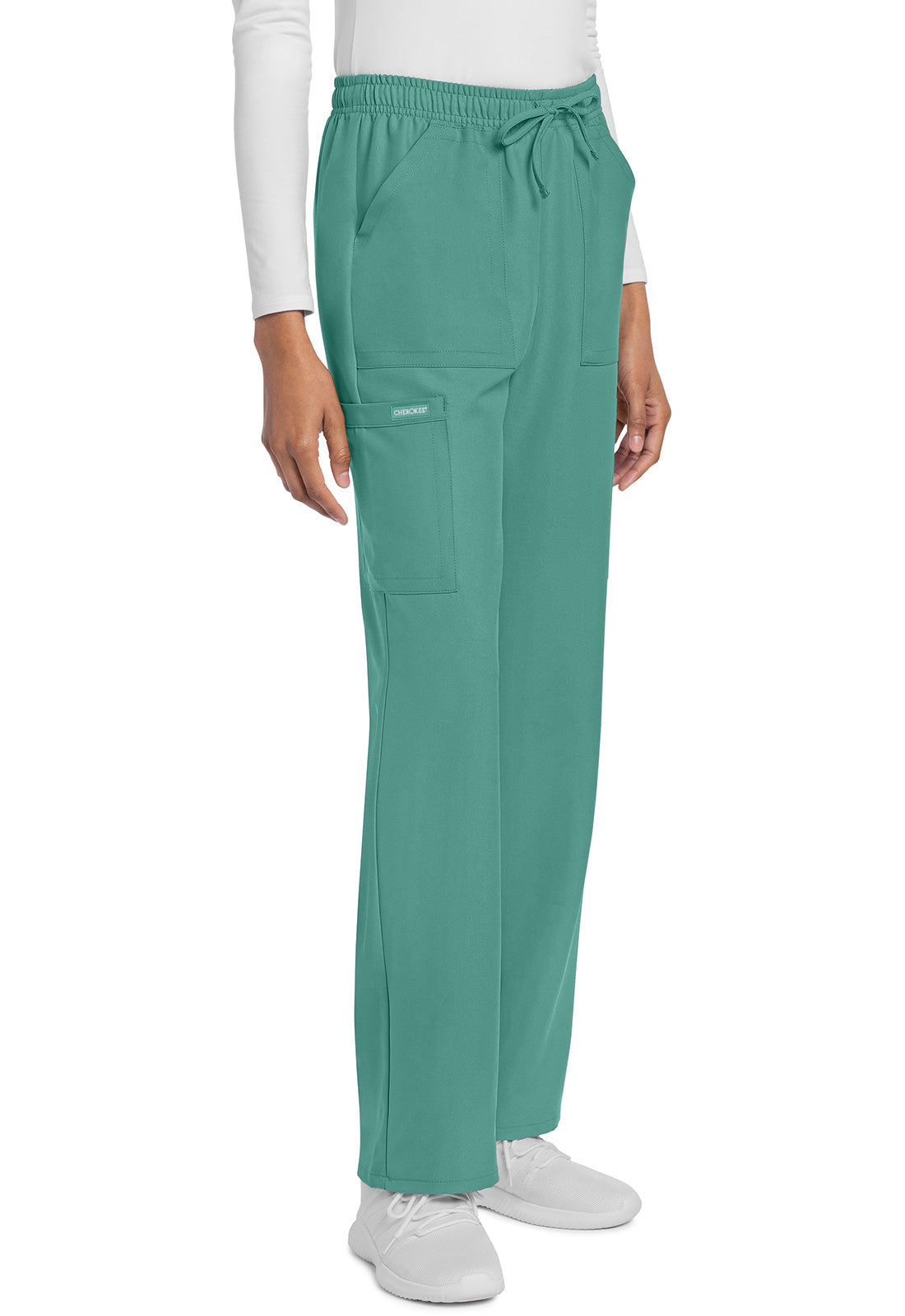 Originals Ultra CK272A Mid Rise Drawstring Trouser Cargo Pants Botanical Green