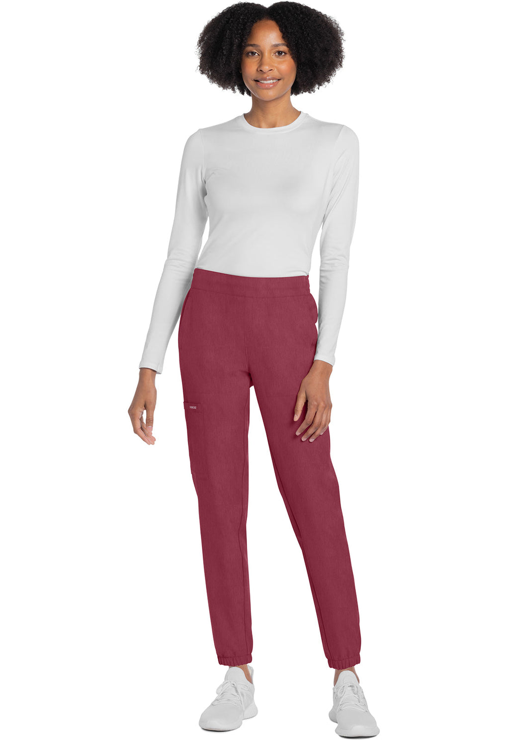 Originals Ultra CK273A Mid Rise Jogger Heather Cranberry