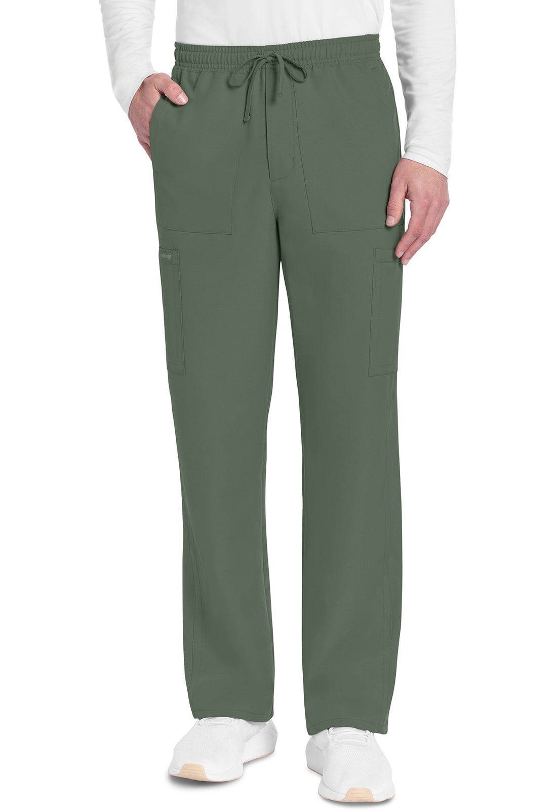 Originals Ultra CK279A Men's Mid Rise Zip Fly Straight Leg Pants Olive Image