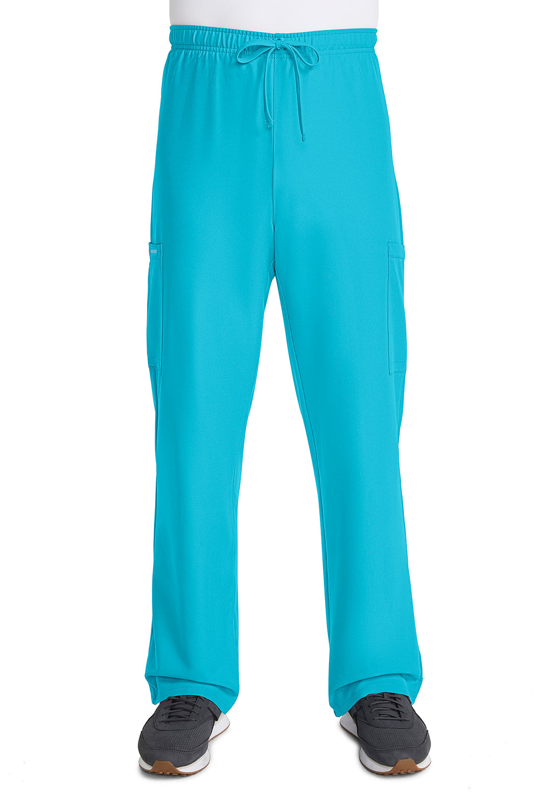 Workwear Originals Ultra CK280A Unisex Unisex Mid Rise Drawstring Straight Scrub Pants Turquoise