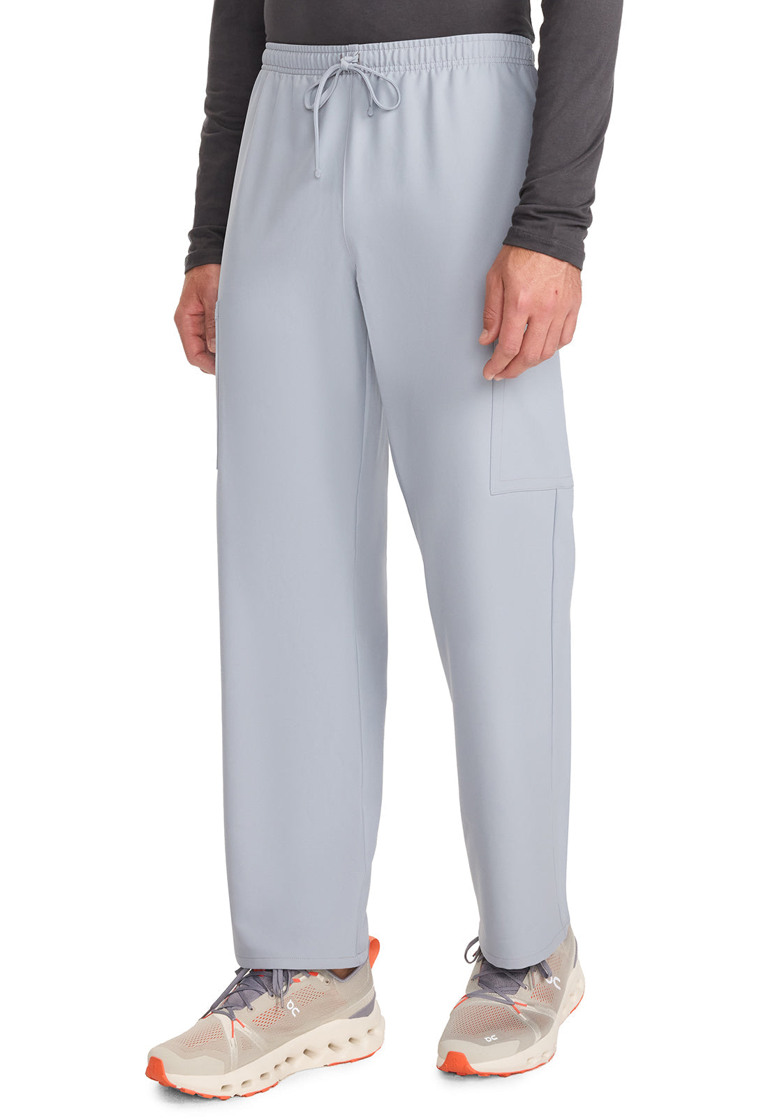 Workwear Originals Ultra CK280A Unisex Unisex Mid Rise Drawstring Straight Scrub Pants Grey