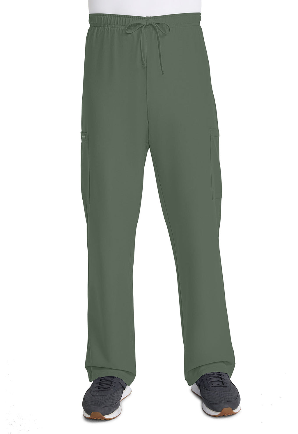 Workwear Originals Ultra CK280A Unisex Unisex Mid Rise Drawstring Straight Scrub Pants Olive