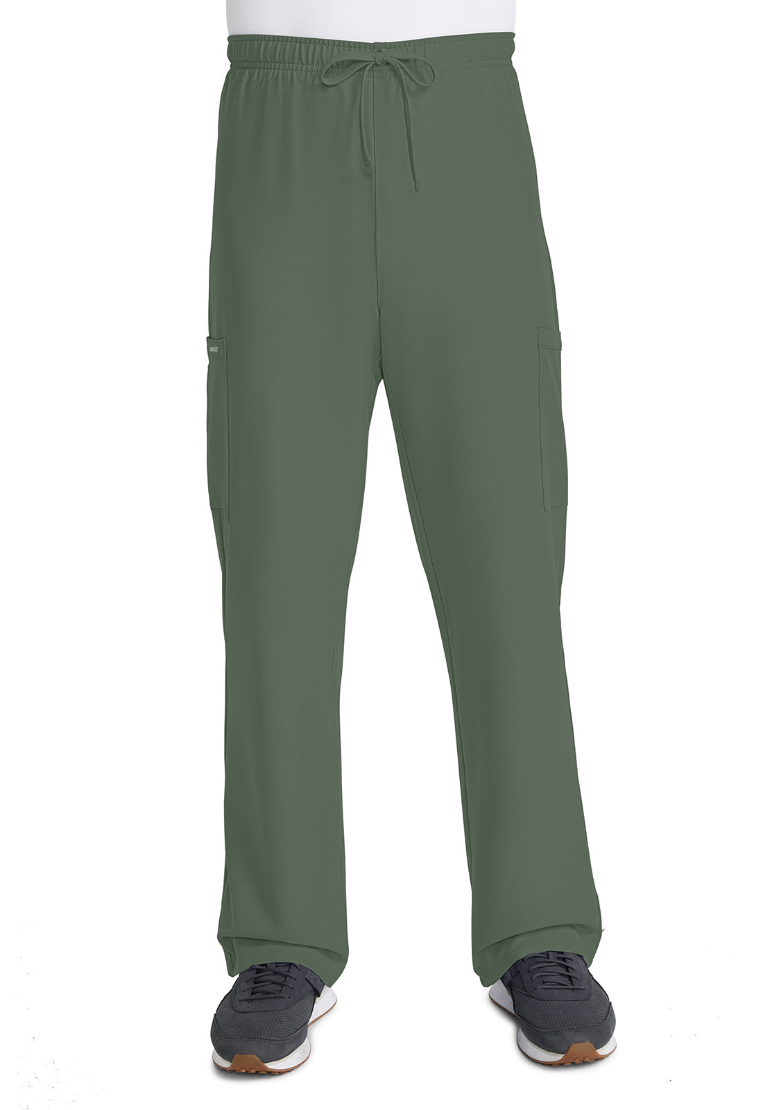 Workwear Originals Ultra CK280A Unisex Unisex Mid Rise Drawstring Straight Scrub Pants Olive