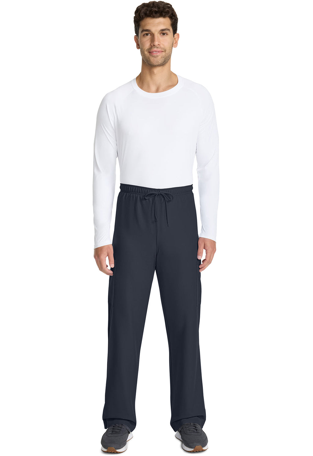 Workwear Originals Ultra CK280A Unisex Unisex Mid Rise Drawstring Straight Scrub Pants Pewter