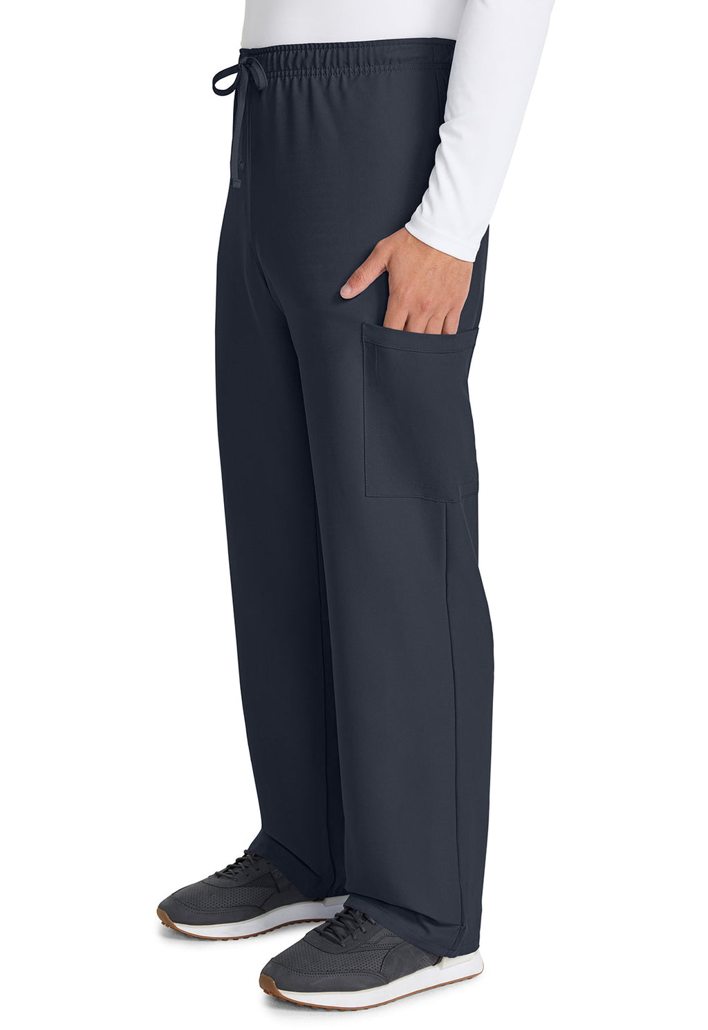 Workwear Originals Ultra CK280A Unisex Unisex Mid Rise Drawstring Straight Scrub Pants Pewter