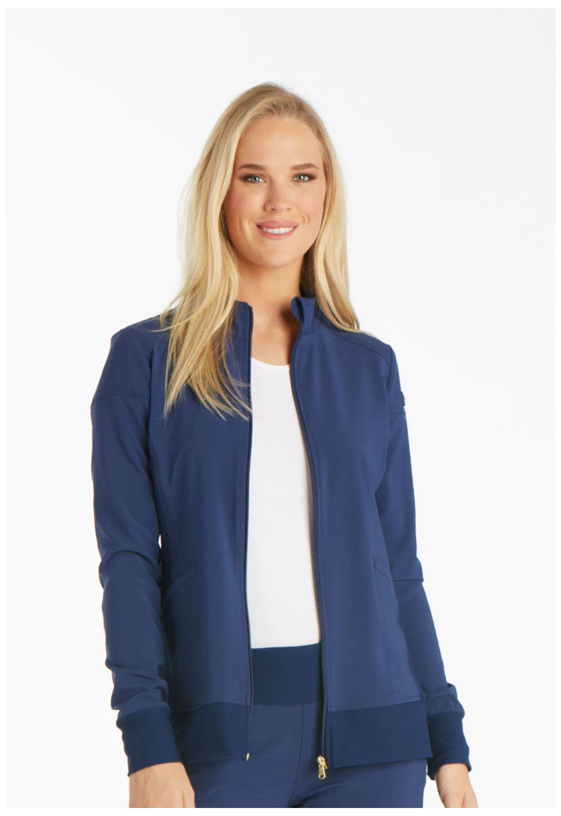iFlex CK303 Zip Front Jacket Navy
