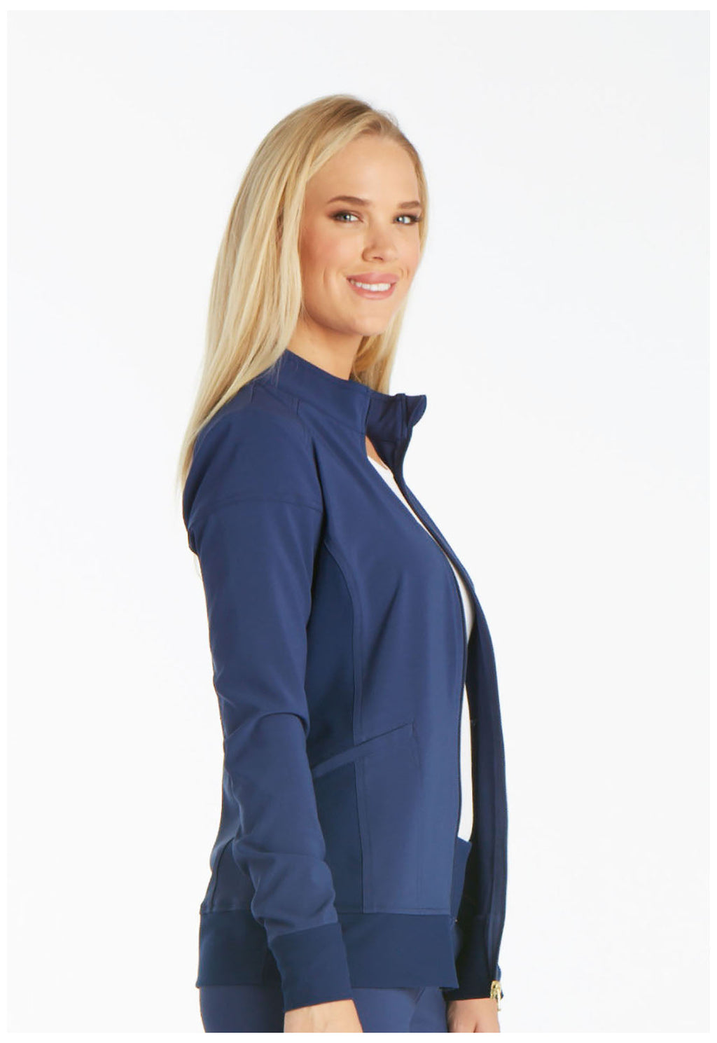 iFlex CK303 Zip Front Jacket Navy