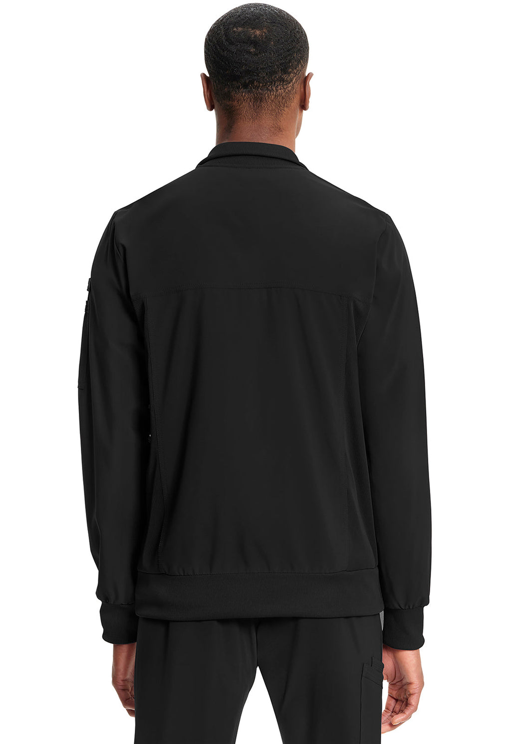 Infinity CK305A Men's Zip Front Jacket Black