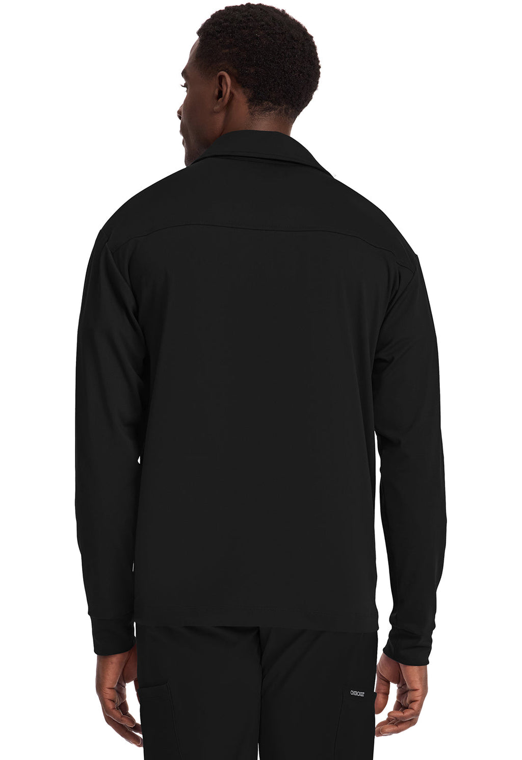 Achieve CK354 Men's Zip-Up Warm-Up Jacket Black Image