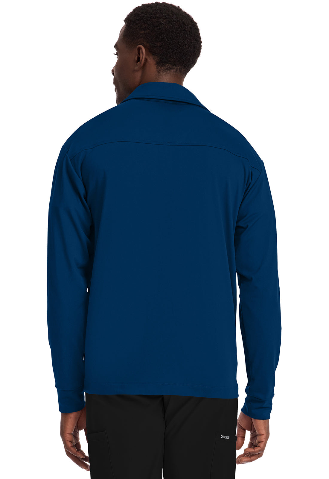 Achieve CK354 Men's Zip-Up Warm-Up Jacket Navy Image