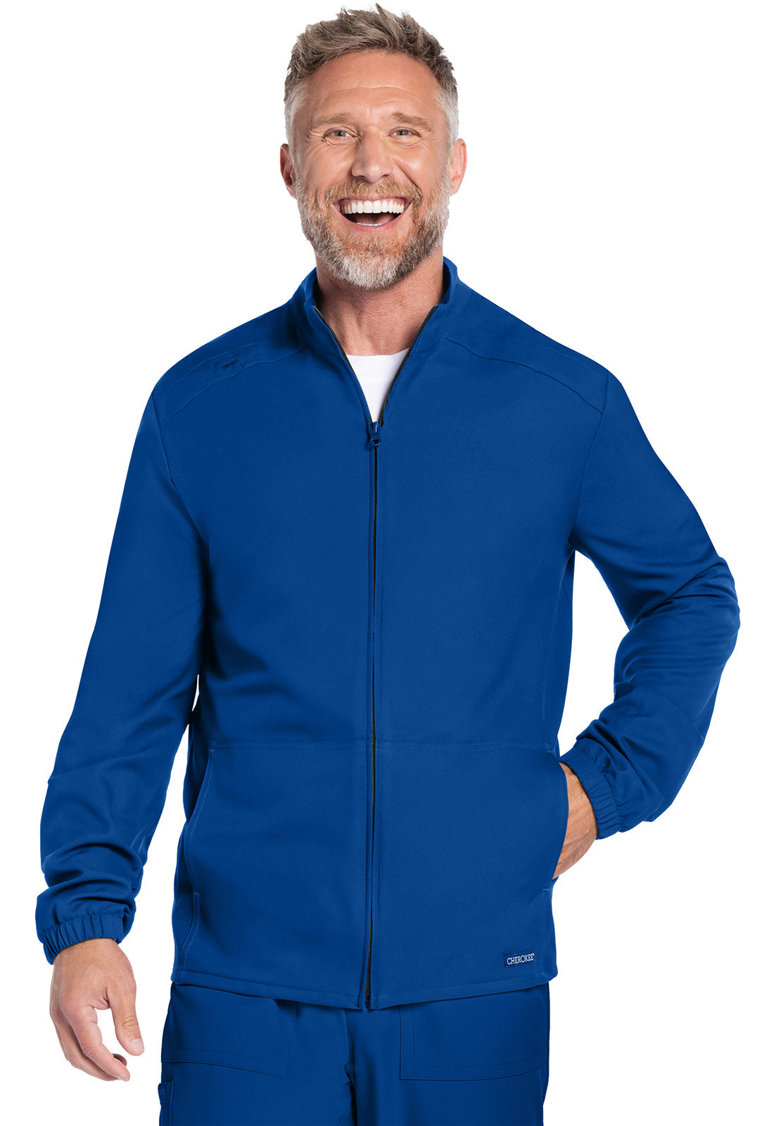 Workwear Originals Ultra CK359A Men's Zip Front Jacket Galaxy Blue