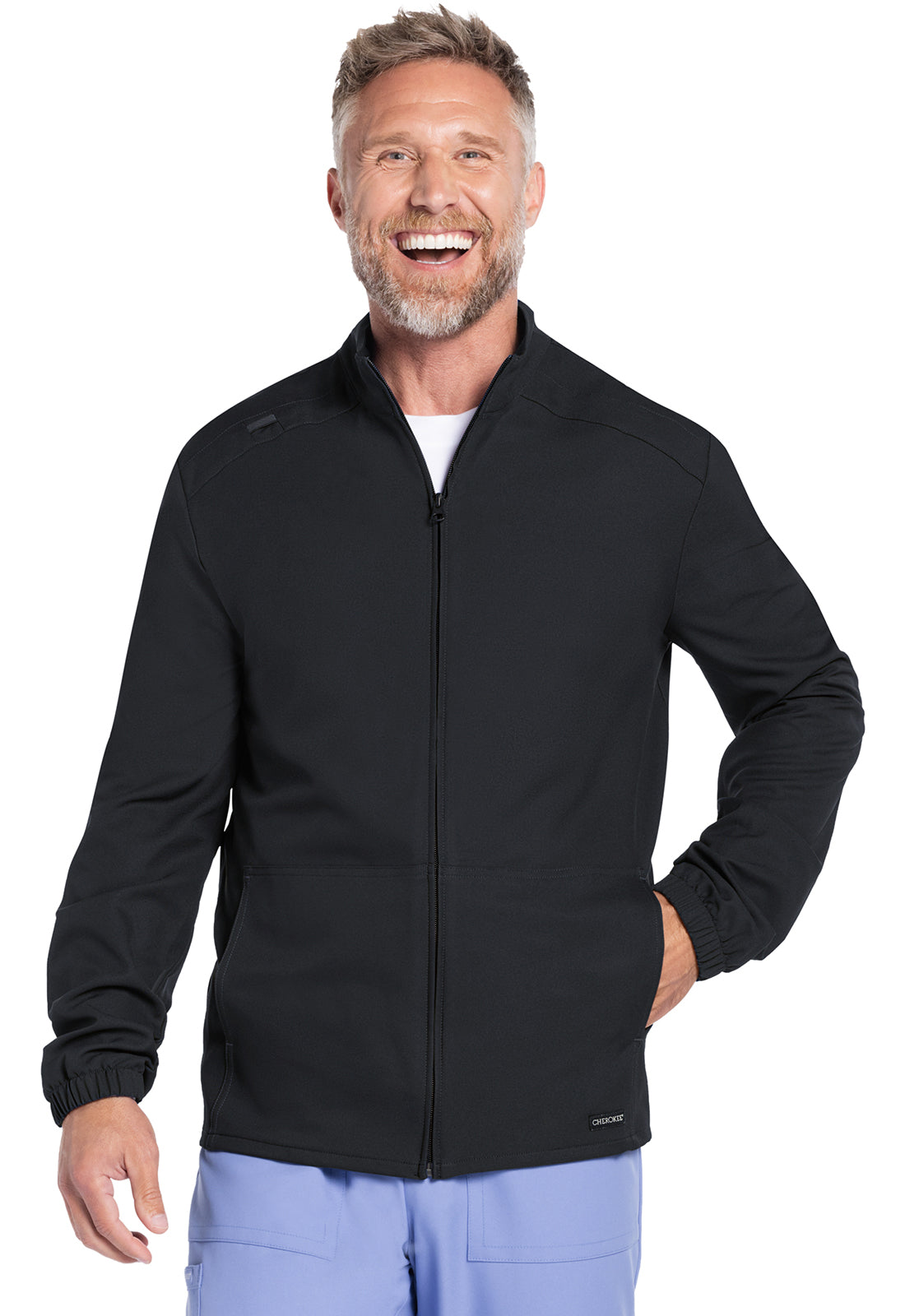 Workwear Originals Ultra CK359A Men's Zip Front Jacket Pewter