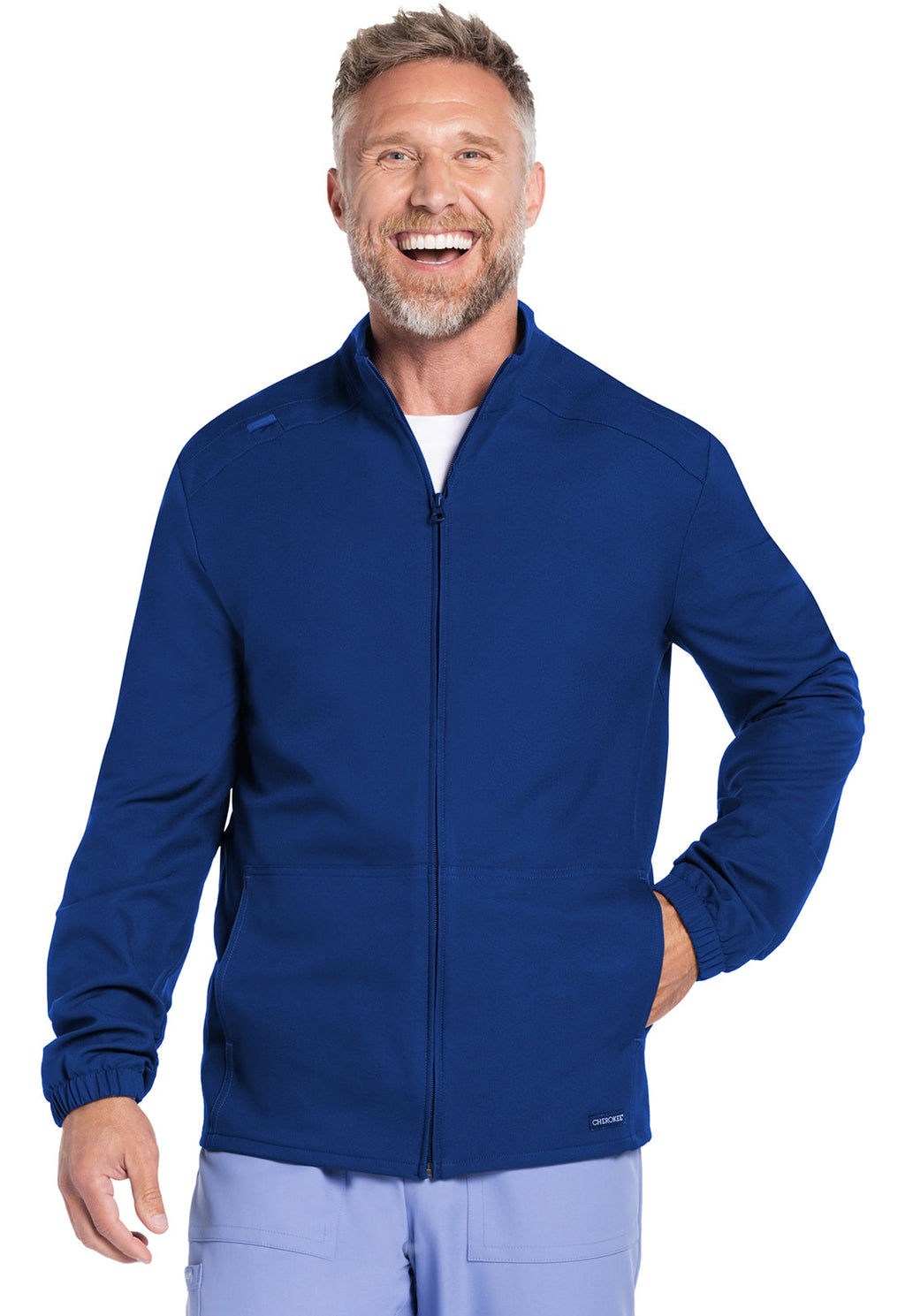 Workwear Originals Ultra CK359A Men's Zip Front Jacket Royal